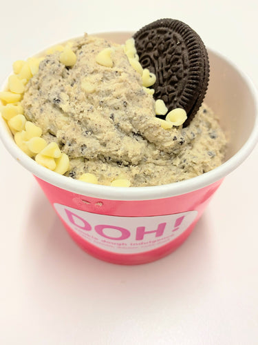 Family size Oreo 2.0 edible cookie dough dessert - The Cookie DOH! Factory