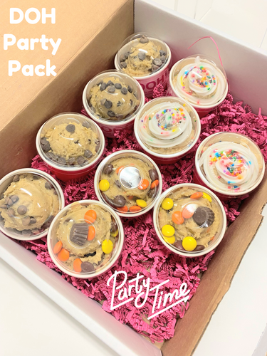 Mini edible cookie dough Party Pack - The Cookie DOH! Factory