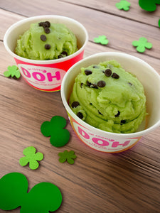 Mint Chip edible cookie dough dessert - The Cookie DOH! Factory