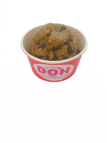 Dairy Free Chocolate Chip cookie dough desset - The Cookie DOH! Factory