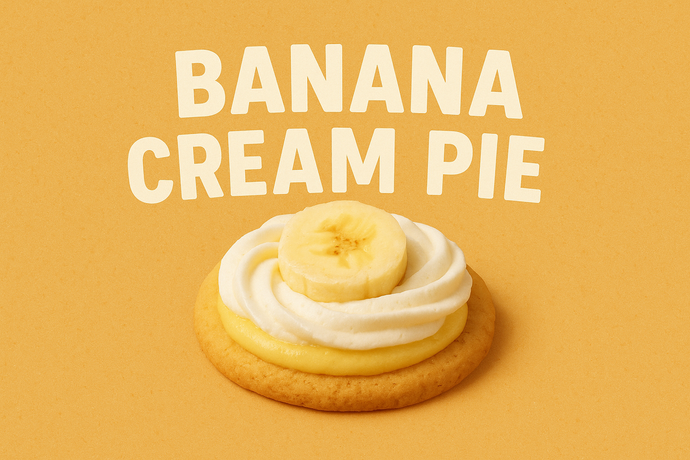 banana cream pie edible cookie dough dessert