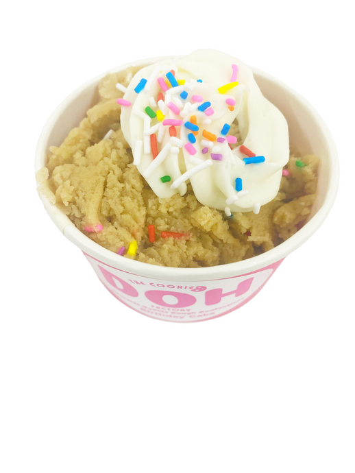 Birthday Cake Edible Cookie Dough Dessert