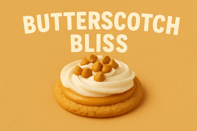 Butterscotch bliss edible cookie dough dessert 