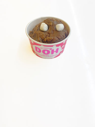 Hot Chocolate edible cookie dough dessert