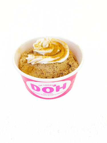 Cinnamon Bun edible cookie dough dessert - The Cookie DOH! Factory