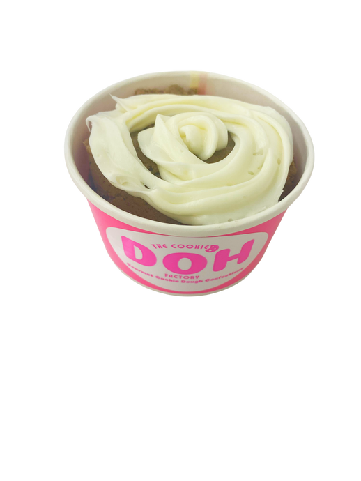 Cinnamon bun edible cookie dough dessert the cookie doh factory 