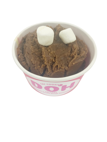 Hot Chocolate edible cookie dough dessert