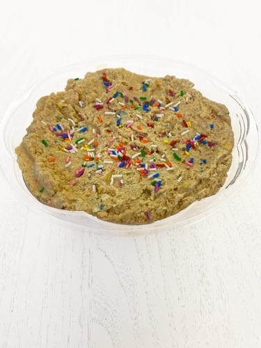 Edible cookie dough dessert dip Birthday Cake