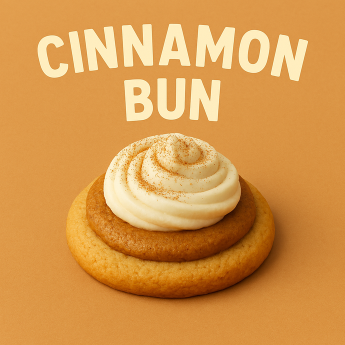 Cinnamon Bun edible cookie dough dessert